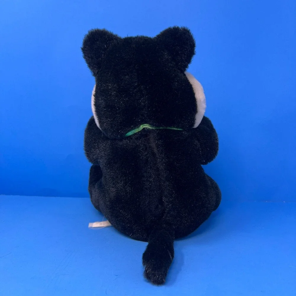 Alley‎ Cat Vintage Plush Medium Black White Dare You To Tease Me 1997